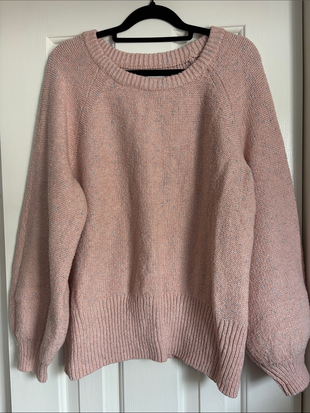 LC Lauren Conrad Soft Pink Crewneck Sweater